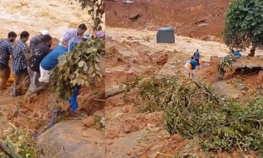 വയനാട് മണ്ണിടിച്ചിൽ; മരണസംഖ്യ ഉയരുന്നു,മൂന്നുപേർ മരിച്ചതായാണ് റിപ്പോർട്ട്.