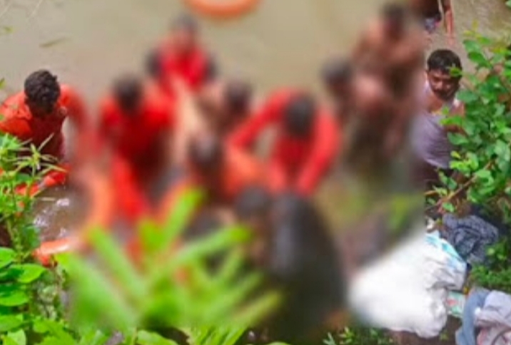 മഞ്ചേരി എളങ്കൂരിൽ  ക്ഷേത്രക്കുളത്തിൽ കുളിക്കാനിറങ്ങിയയുവാവ് മുങ്ങിമരിച്ചു