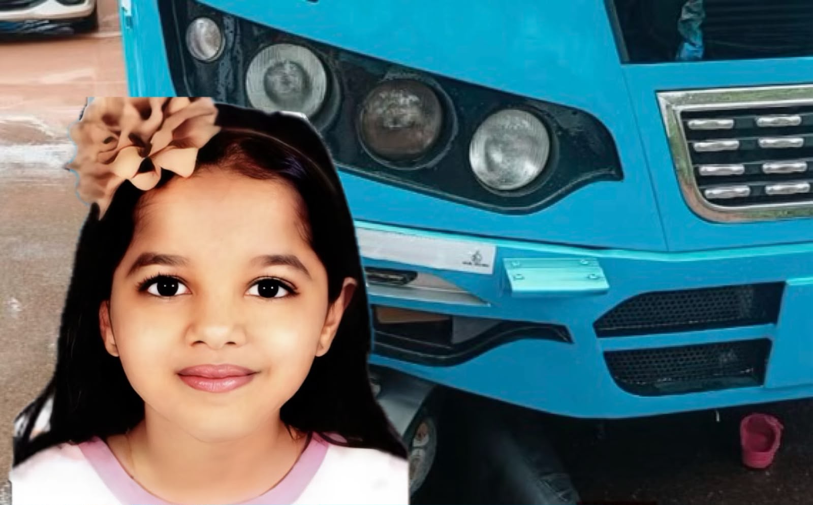 സ്വകാര്യ ബസിനടിയിൽപ്പെട്ട് ഗുരുതരമായി പരിക്കേറ്റ വിദ്യാർത്ഥിനി മരിച്ചു